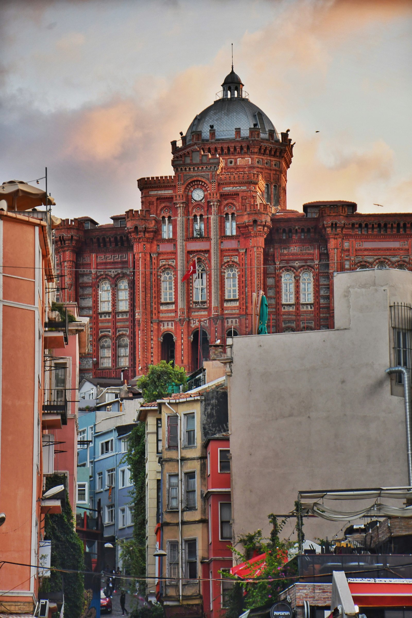 Fener Balat colorful houses Istanbul neighborhood